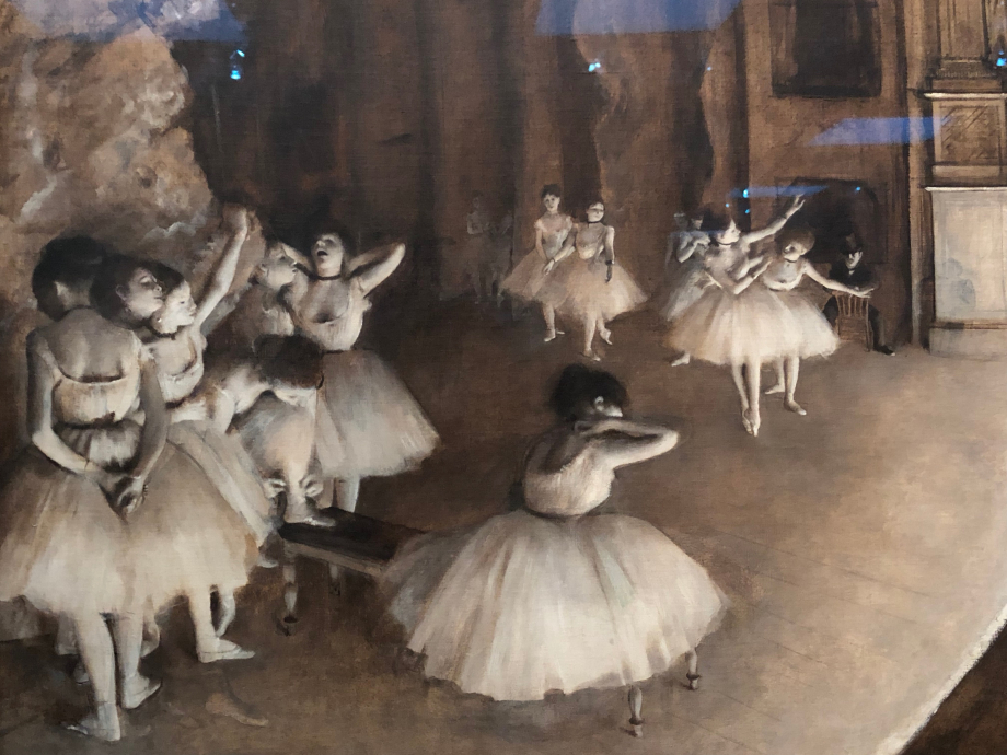 Répétition de ballet sur la scène
1874
Paris, Musée d'Orsay