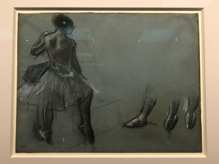 Danseuse vue de dos et trois études de pied
vers 1878
Washington, National Gallery of Art
