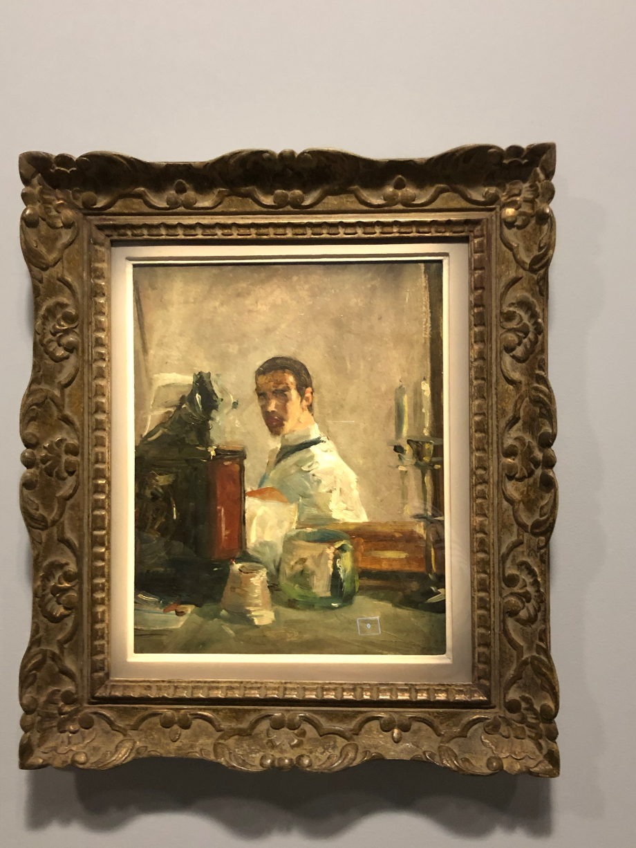 Henri de Toulouse-Lautrec par lui-même
vers 1880
Albi, musée Toulouse-Lautrec
