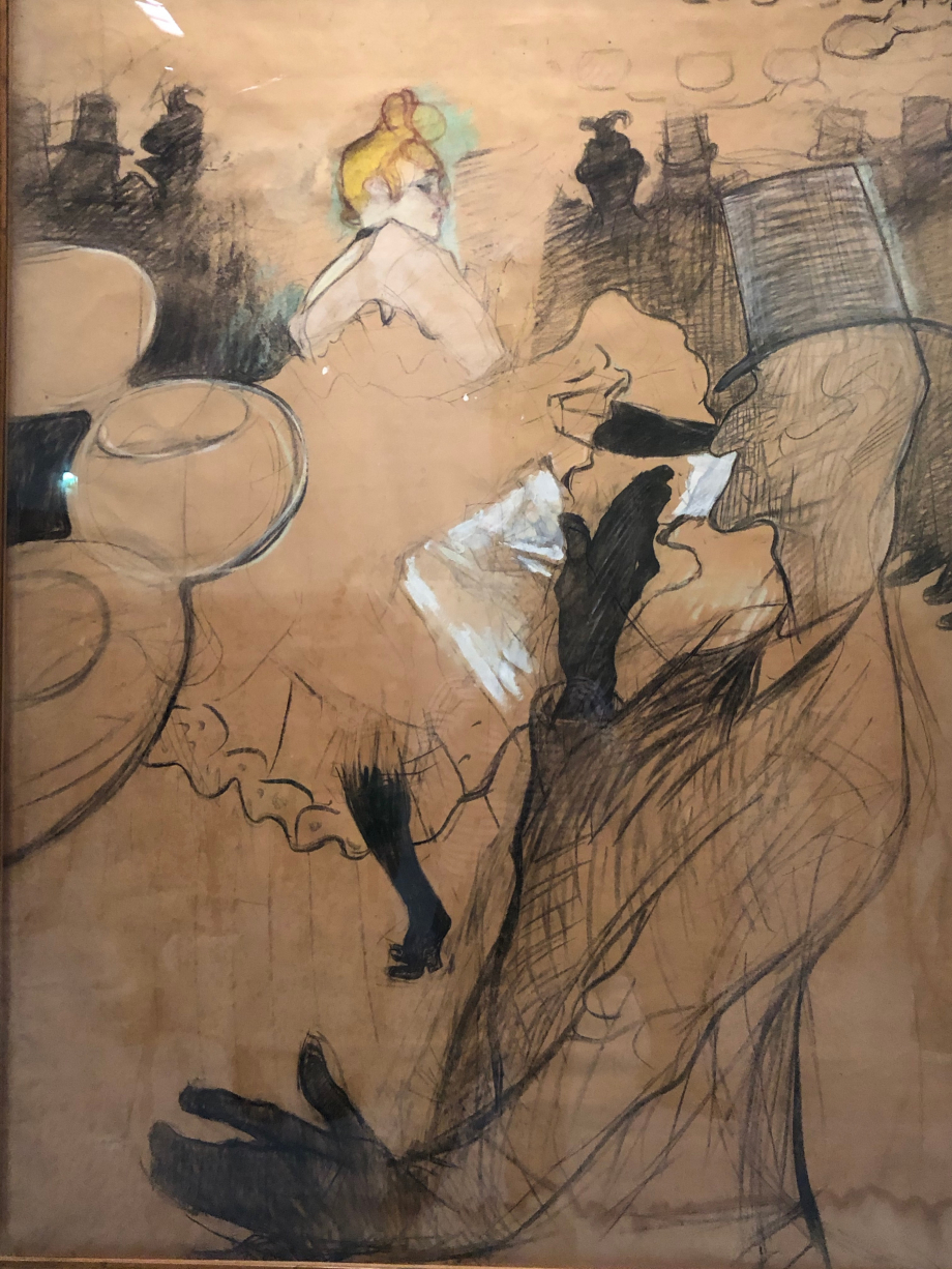 Moulin Rouge. La Goulue et Valentin le Désossé
1891
Albi, musée Toulouse-Lautrec