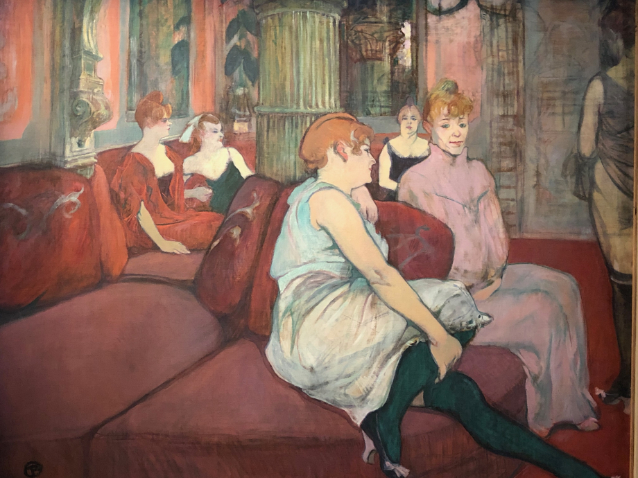 Au salon de la rue des Moulins
1894
Albi, Musée Toulouse-Lautrec