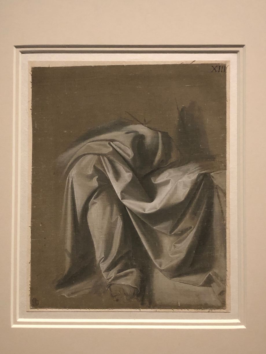 Léonard de Vinci
Draperie Jabach XIIII
Figure assise
Paris, fondation Custodia

