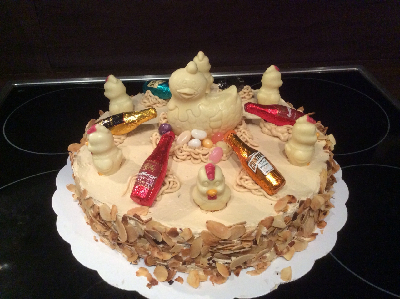 Gateau De Paques A L Alcool Et Aux Jelly Belly Lena Et Ses Idees