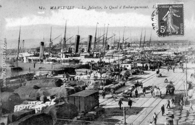 La Joliette, le quai d'embarquement