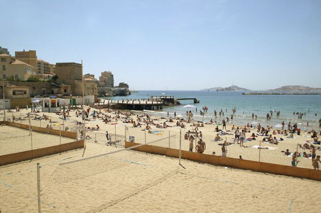 Plage des Catalans