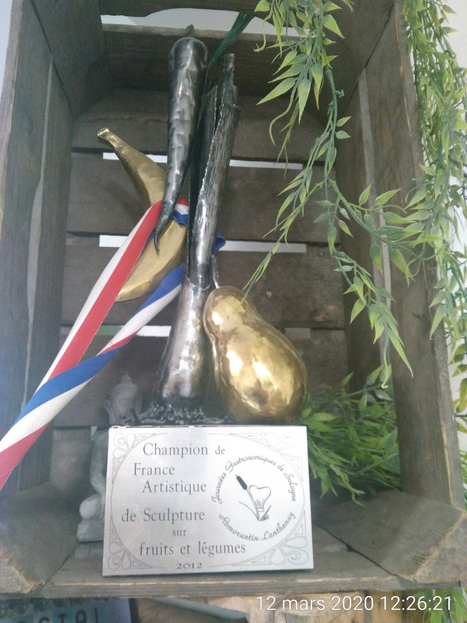 PRIX du championnat de sculpture sur fromage