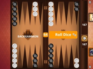 Gameplay du jeu en ligne « Petits Chevaux, Backgammon & Dominos - 3in1 »