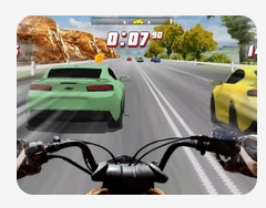 Gameplay du jeu en ligne « Highway Racing Extreme »