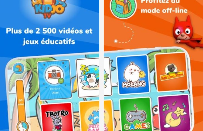 Gameplay du jeu mobile Kidjo TV Android
