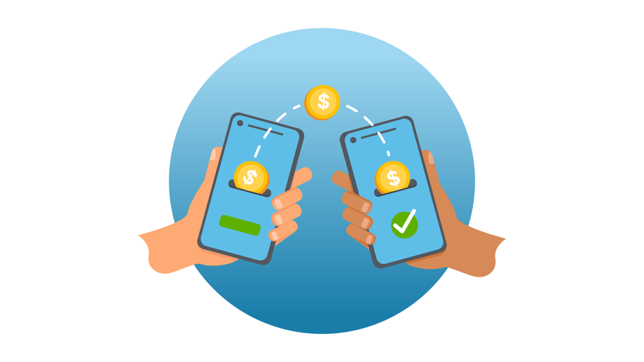 Illustration d’une transaction en ligne