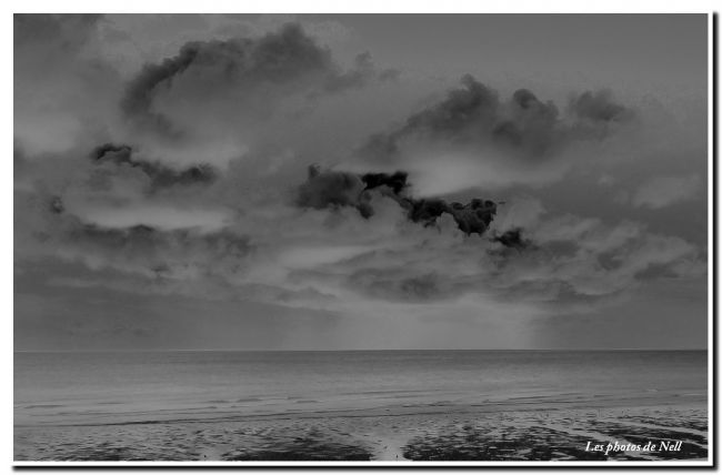 Ciel d'orage, Ver sur Mer 14.  (01/10/2016).
