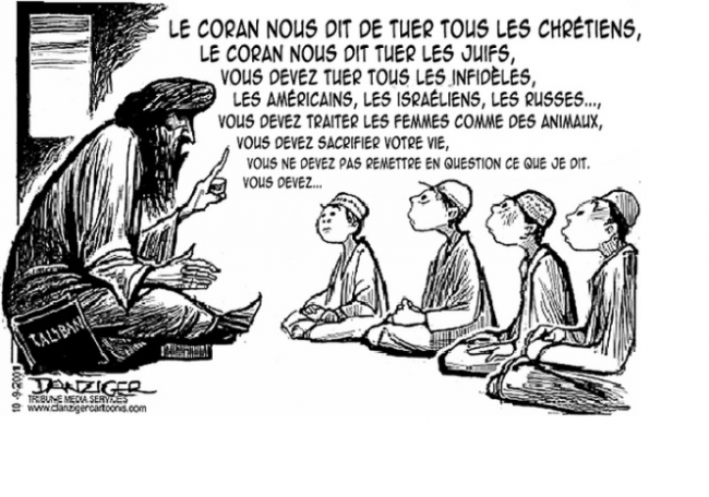 Le coran nous dit .......