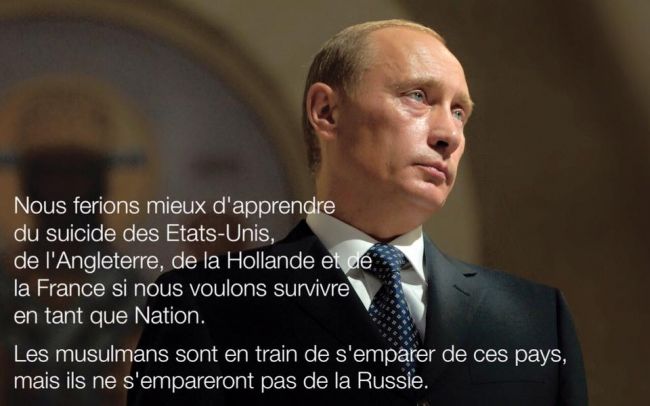 Nous ferions mieux d'apprendre ... de Poutine