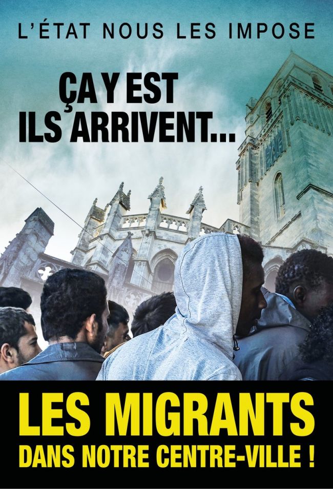 Les migrants arrivent
