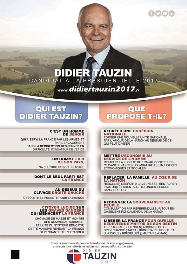 Rebâtir la France avec Didier TAUZIN