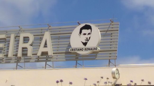 Madère airport, Cristiano Ronaldo