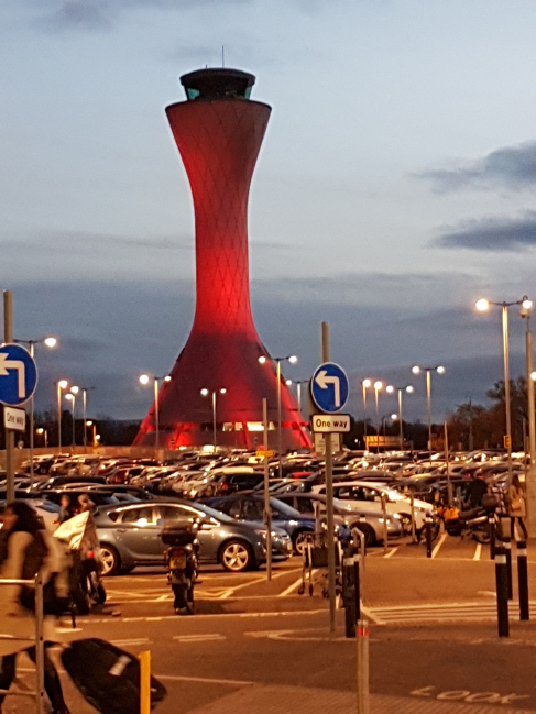 Tour de contrôles aéroport Edimbourg