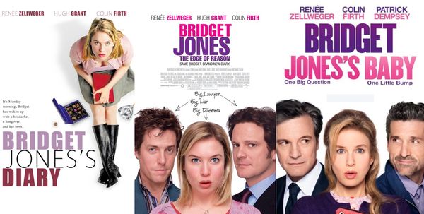 Bridget Jones trilogy (2001-2004-2016)