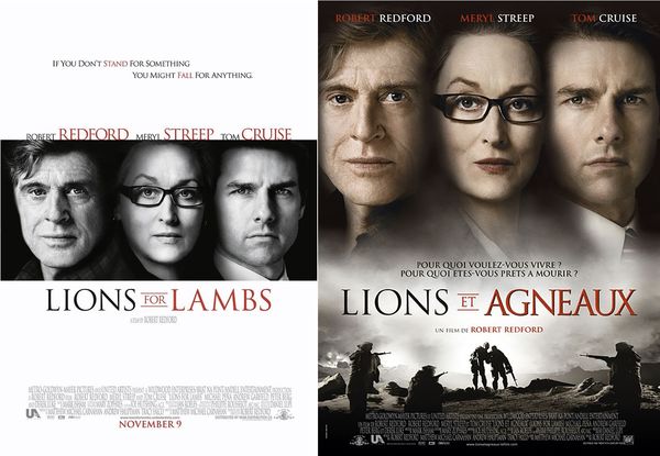 Lions for Lambs (Lions et Agneaux) - Robert Redford (2007)