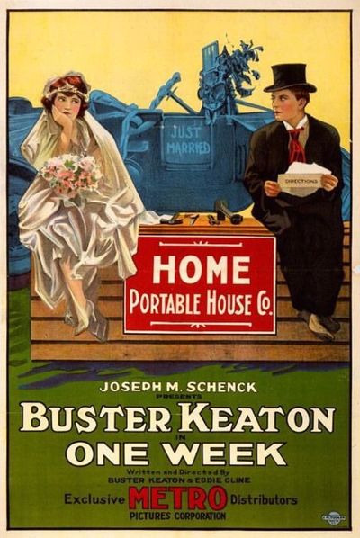 One Week (La Maison démontable) - Buster Keaton, Edward F
