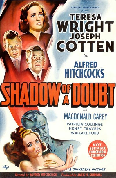Shadow of a Doubt (L\\\'Ombre d\\\'un doute) - Alfred Hitchcock (1943)