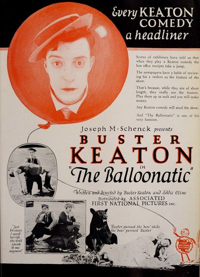 The Balloonatic (Malec aéronaute) - Buster Keaton, Edward F