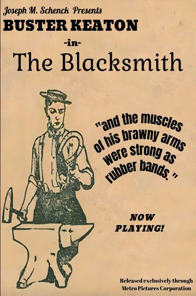The Blacksmith (Malec forgeron) - Buster Keaton, Malcolm St