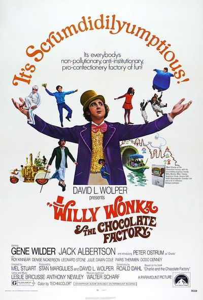 Willy Wonka & the Chocolate Factory (Charlie et la chocolaterie) - Mel Stuart (1971)