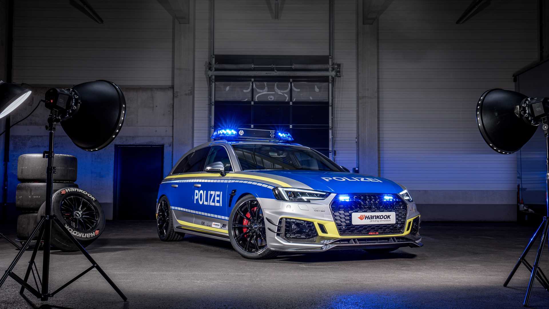 ABT Audi RS4 Avant Polizei  2019 audi-rs4-avant-by-abt-for-tune-it-safe-campaign