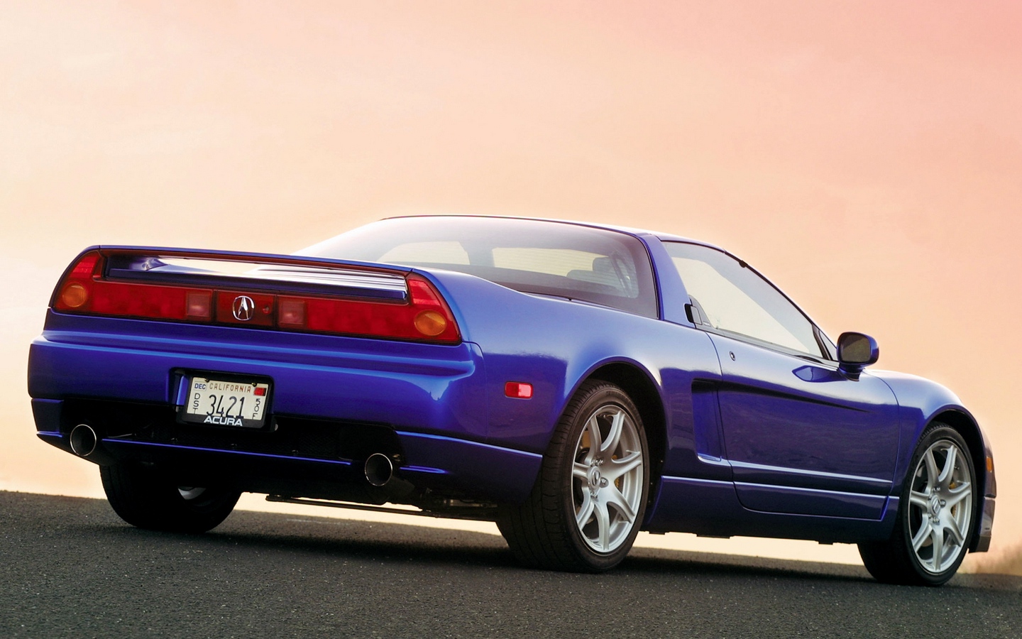 Acura NSX Mugen 2003 acura_nsx_blue_rear_view_style_sports_cars_sunset_13666_1440x900