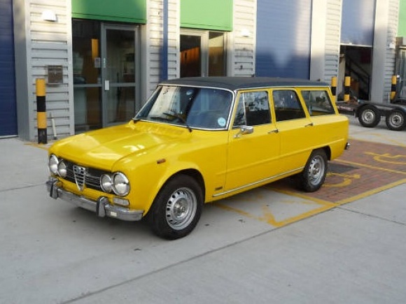 Alfa Romeo Giulia Super Wagon Introzzi 1973 bringatrailer com