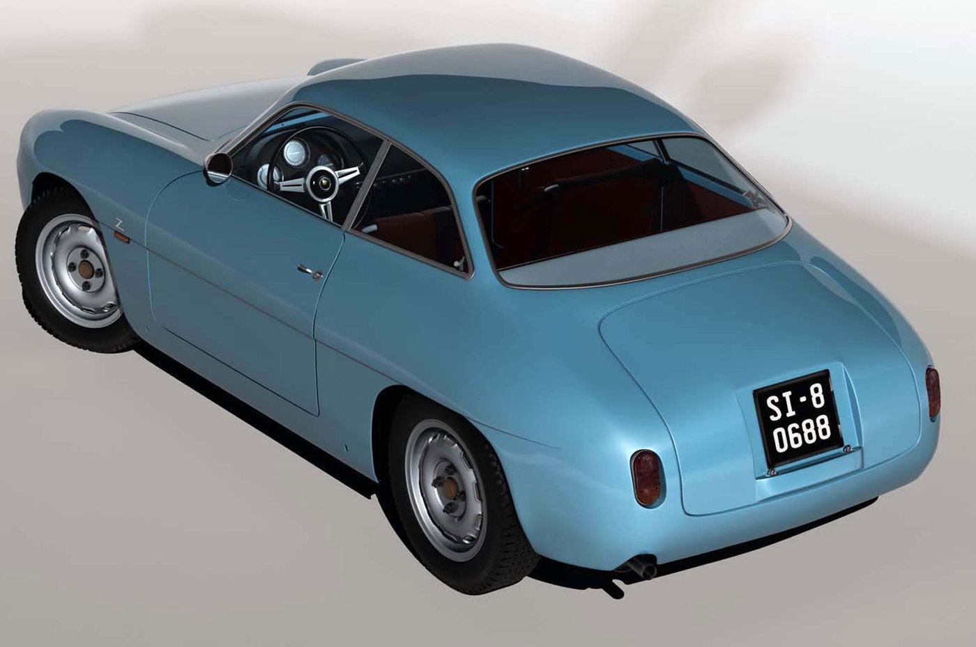 Alfa Romeo Giulietta Sprint Zagago 1960 cgtrader 
