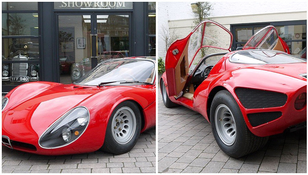 Alfa Romeo Tipo 33 Stradale 1967 theluxecafe com most-beautiful-cars