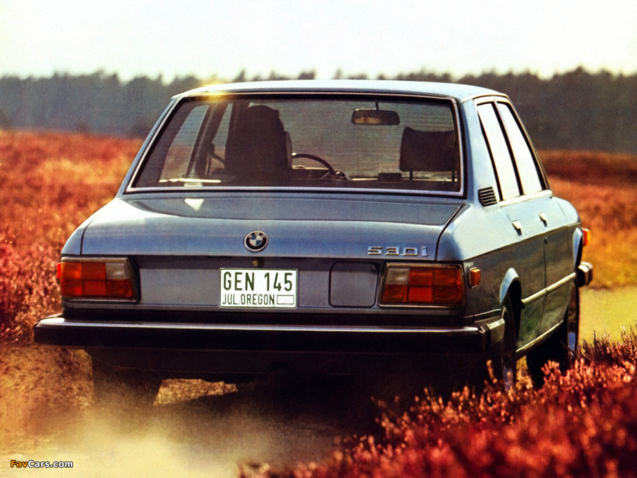 BMW 530i E12 Sedan US Version 1974 favcars com        photos_bmw_5-series_1974_1