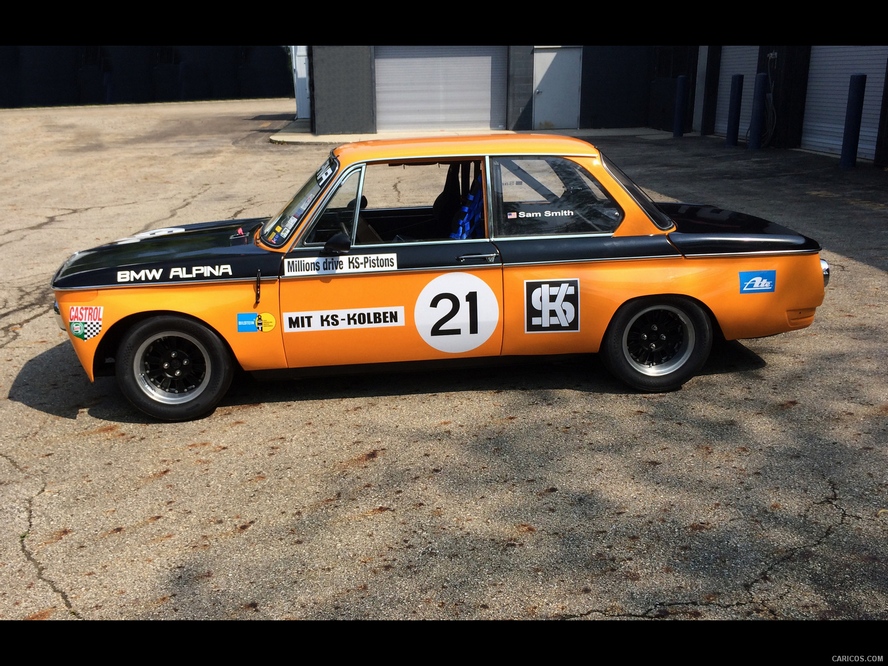BMW ALPINA 2002ti Racing Koepchen Bereit 1970 bmwblog 