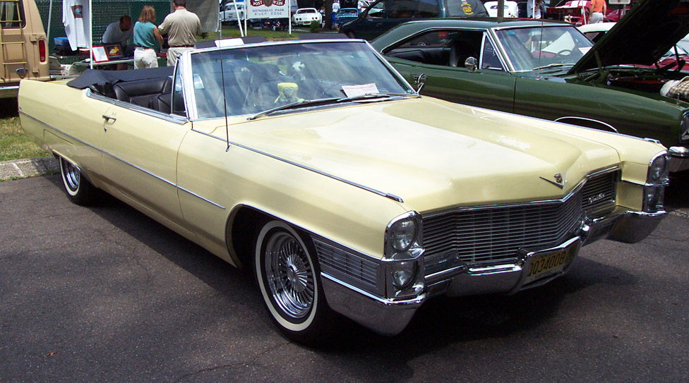 Cadillac Convertible 1965 -beige-re 1965