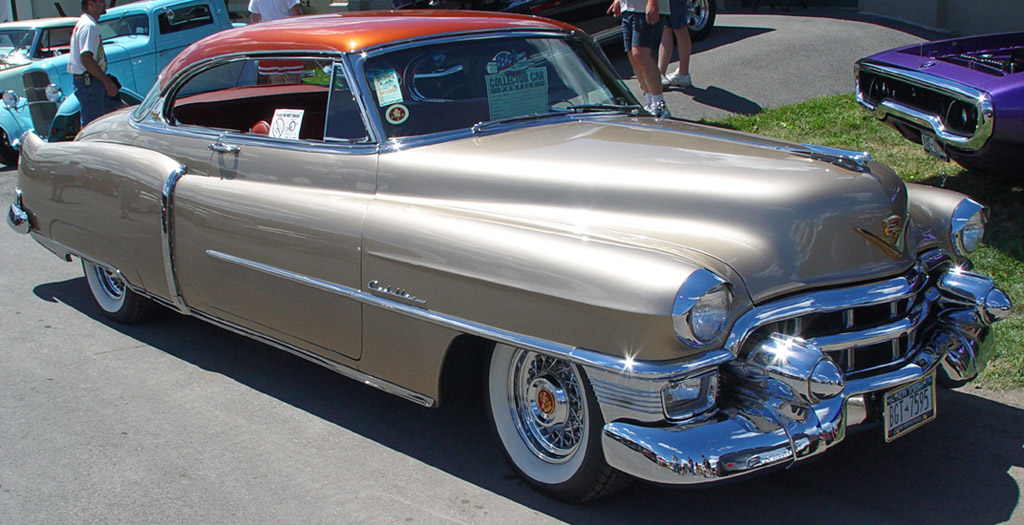 Cadillac Coupe-Gold-t-sa-sy 1953