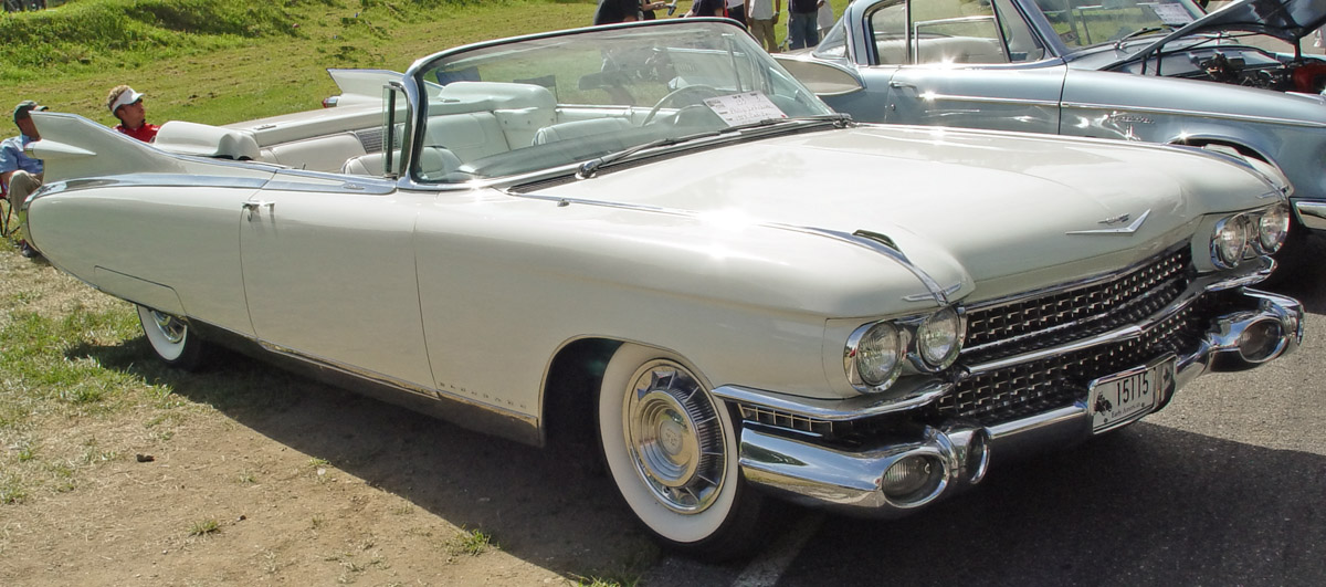 Cadillac Eldorado Biarritz Convertible 1959 white-fa-lr 1959
