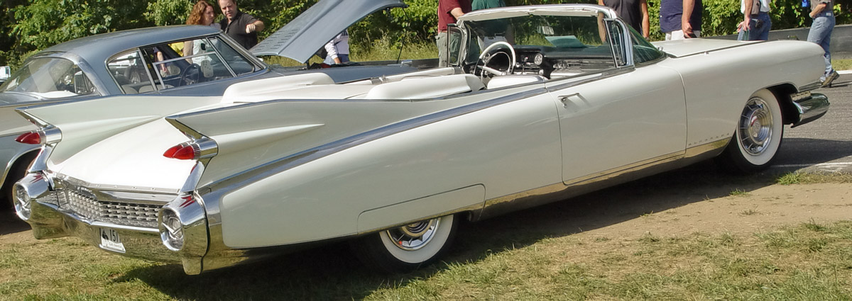 Cadillac Eldorado Biarritz Convertible 1959 white-ra-lr 1959