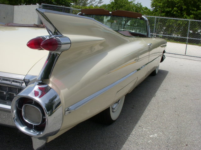Cadillac Eldorado Fleetwood Seville Convertible Series-62 series 62 1959 3