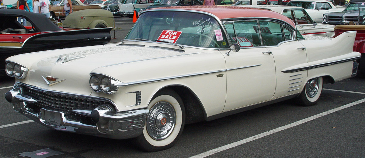 Cadillac Sedan Seville -wh-pt-sa-le 1958