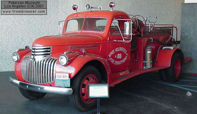 Chevrolet 3100  Fire Truck 1942 trombinoscars com trombinoscars com cv420102