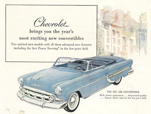 Chevrolet Bel Air Convertible 1953