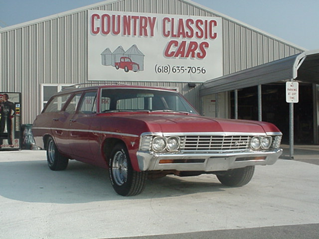 Chevrolet Bel Air Wagon 1967 3509_1 V8 $5