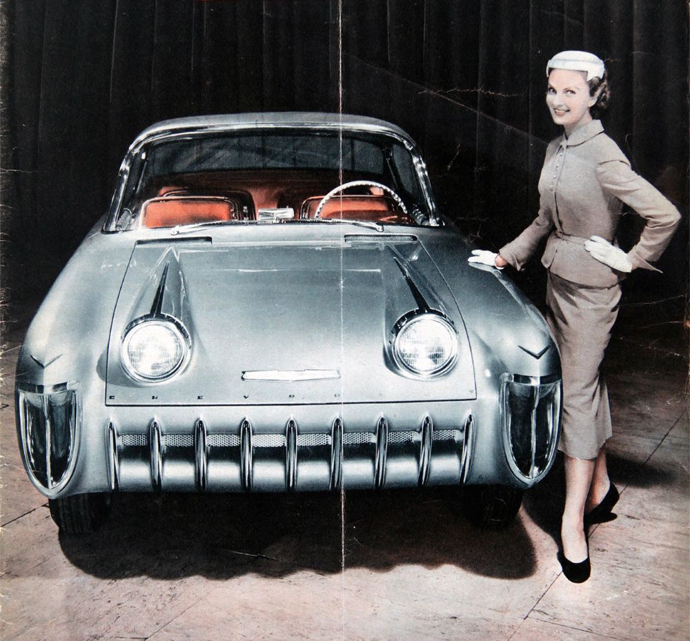 Chevrolet Biscayne Concept Car 1955 vintage 