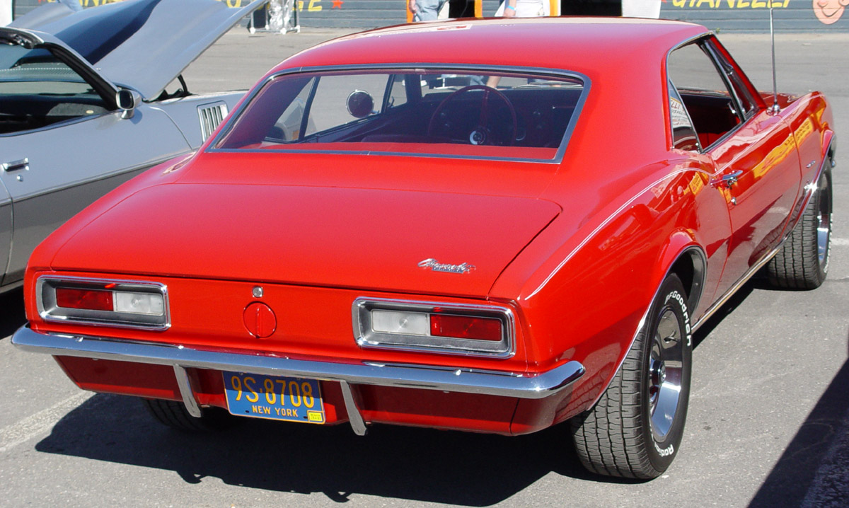 Chevrolet Camaro 1967 -Red-r-sy 1967