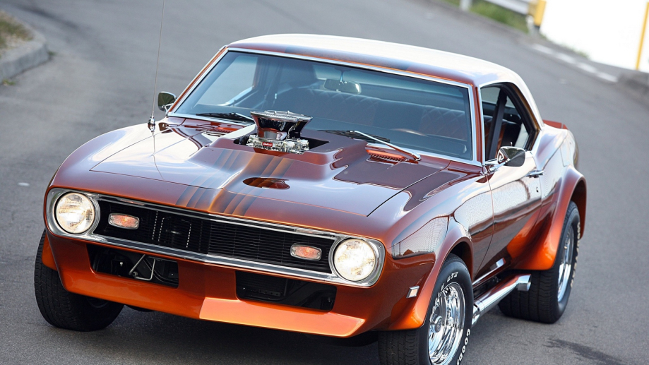 Chevrolet Camaro 1968_chevrolet_camaro_car_front_view_96656_1600x900