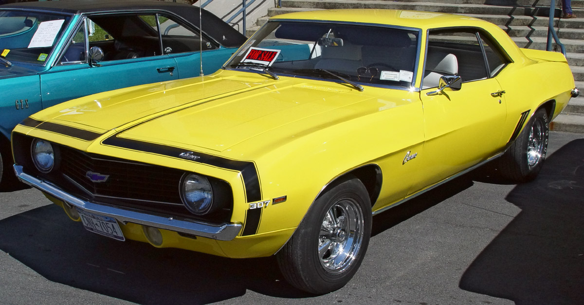 Chevrolet Camaro 1969 yellow-fa-sy 1969