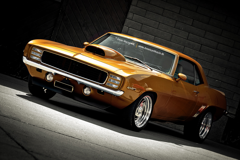 Chevrolet Camaro RS SS 1969 golden_camaro_by_americanmuscle-d749161