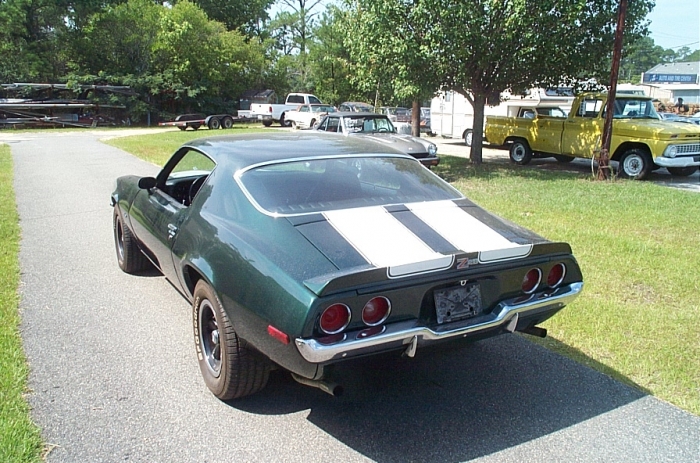 Chevrolet Camaro Z28 1971 1886 lft rear